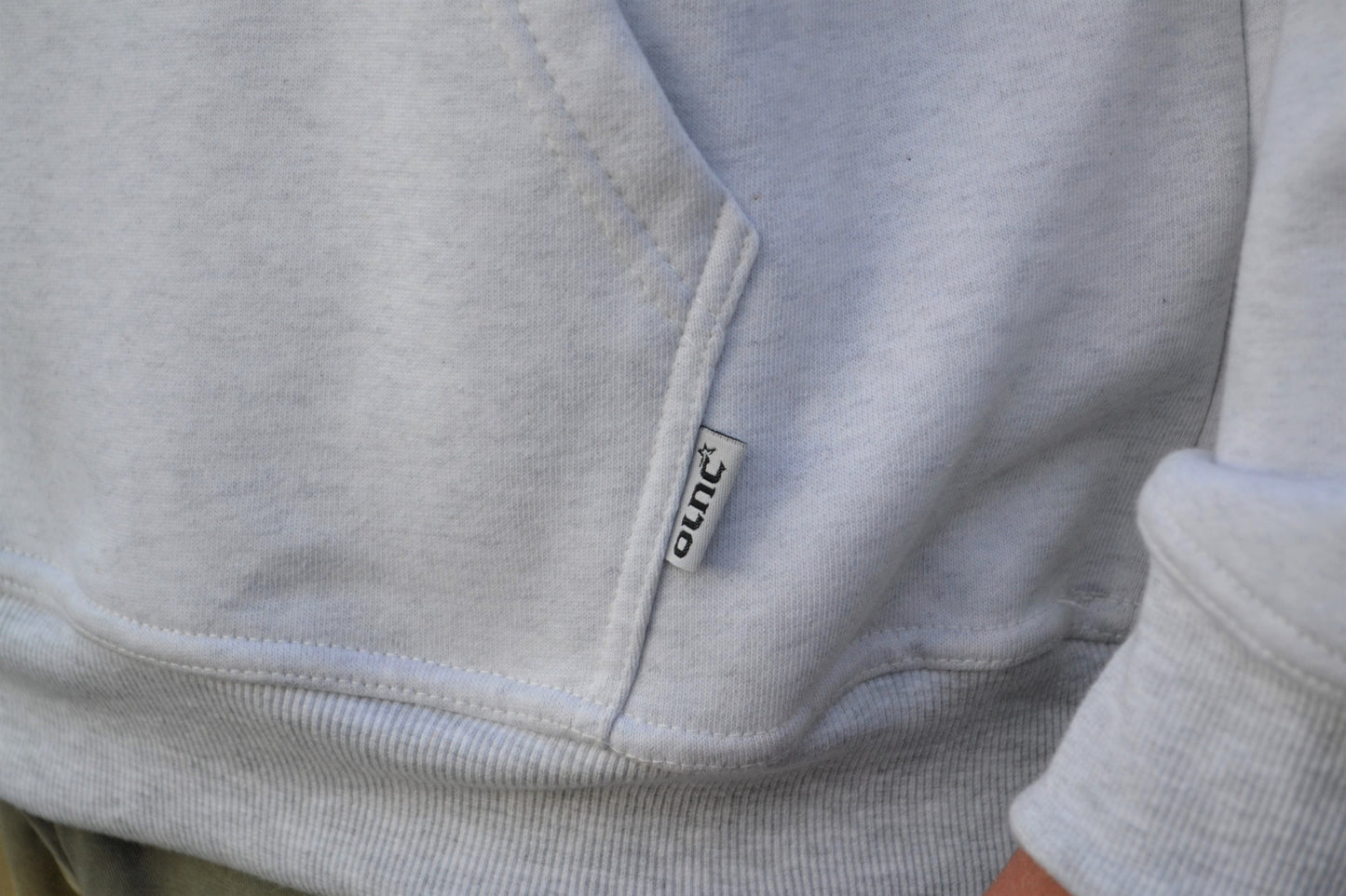 Light Grey and Green What Could Possibly Go Wrong Hoodie